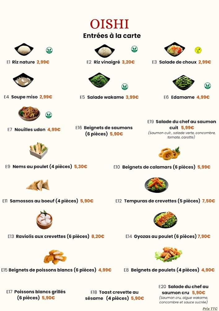 Oishi - Menu Image 2